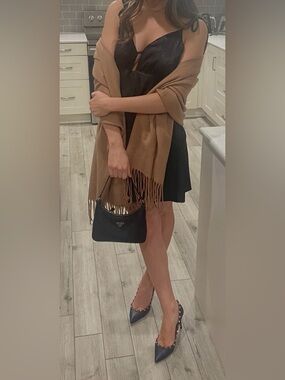 Nordstrom Elegant Black Mini Dress